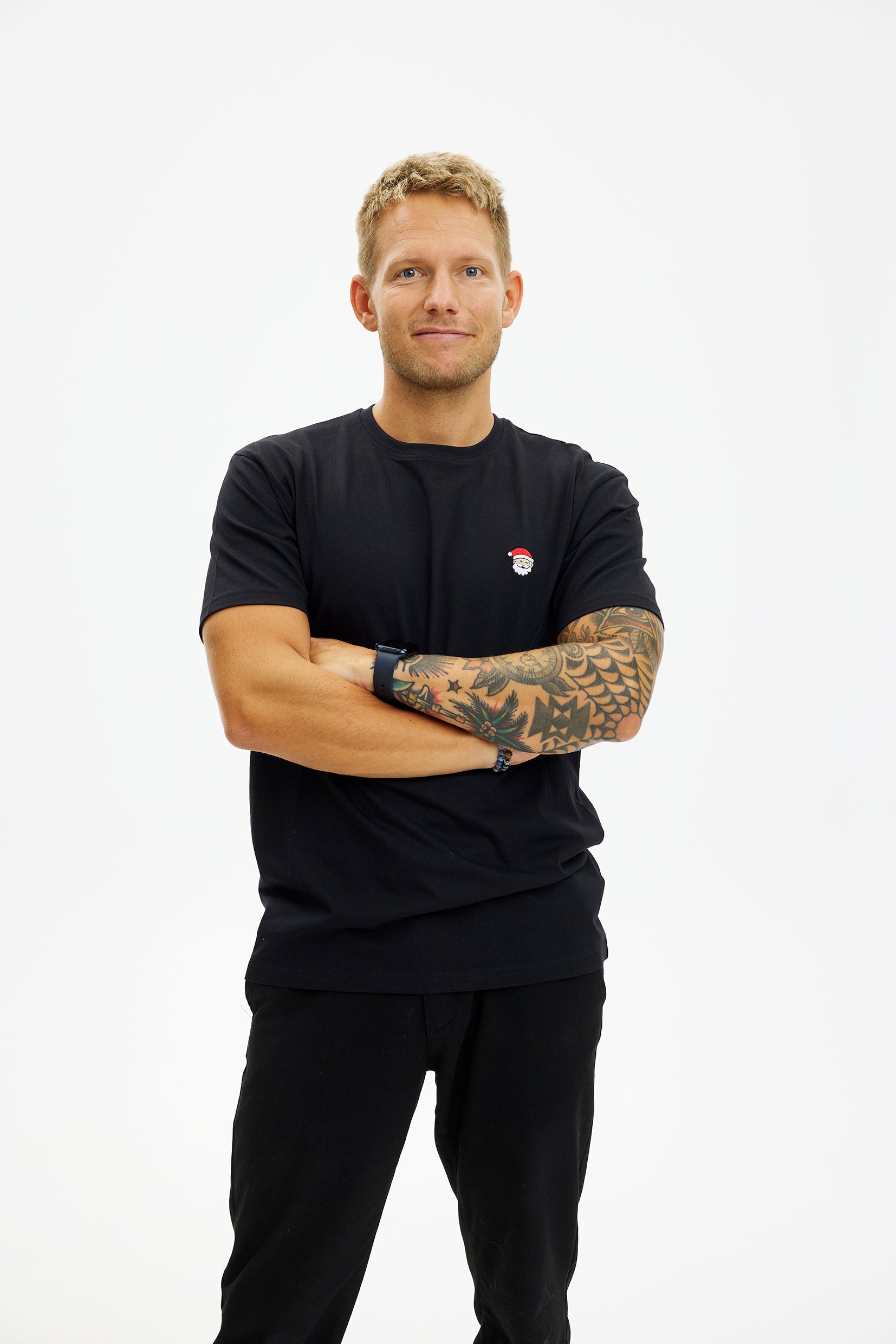 The Santa Claus T-shirt black